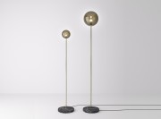 Lampadaire Grace 1, socle marbre noir
