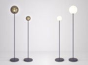 Lampadaire Grace 1, métal bleu