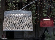 Lampadaire Twiggy Grid Outdoor detail par Foscarini