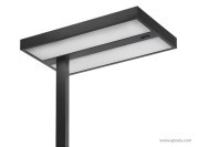 Lampadaire prismoptic Kalifa avec mât lateral