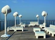 Lampadaire sur batterie Hollywood