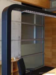 Lampadaire LED noir XT Long