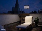 Lampadaire blanc Twiggy Grid Outdoor par Foscarini