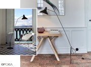 Lampadaires Mantis BS (pied 3 branches) et BS1B (socle rond)