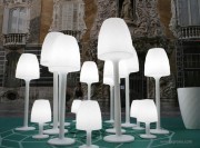 Lampadaire, liseuse et lampe de table "Vases"