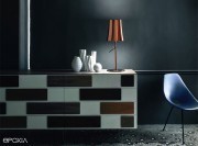 Lampe de table Birdie orange par Foscarini