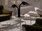 Lampe à poser Niwaki double