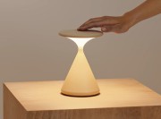 Lampe à poser Salt & Pepper avec variateur de lumière tactile