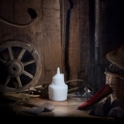 Lampe Tin éteinte
