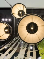 Luminaires design acoustiques Buzzishade Buzzispace