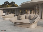 Le lit de repos Luna, conçu par Ramón Esteve