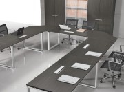Table de réunion collection Loopy wenge