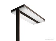 Lampadaire Chocolate aluminium anthracite