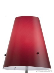 Abat-jour rouge lampe Cosylite