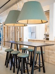 Luminaires suspensions acoustiques Buzzishade