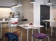 M.Zone Meet Talk, table et chaises de restauration