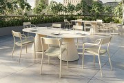 Fauteuils Madison version assise tissu, outdoor