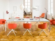 Chaises de réunion pivotantes Grâce