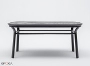 Table basse noire Grâce