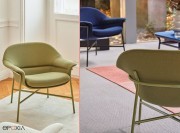 Détail dos fauteuil Ismo