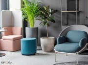 Fauteuils Kaiva dossier haut