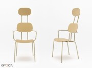 Fauteuil New School avec têtière réglable en hauteur