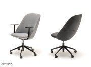 Chaises Paralele sur roulettes