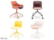 Chaises pivotantes Baltic Remix