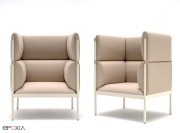 Fauteuil Stilt dossier haut
