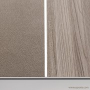 Plateau mixte cuir Tortora / Olmo Tortora 