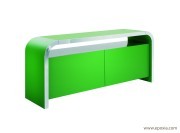 Meuble bas High Line 2 portes H.61 cm