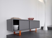 Meuble bas K16 piétements oranges