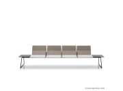 Banc Bildu 4 places avec tables
