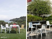 Mobilier d'extérieur Snow en polypro renforcé fibre de verre