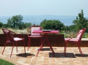 Fauteuils de table Aria avec table Rick