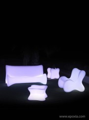 Fauteuils et sofa lumineux outdoor Doux