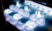 Mobilier exterieur lumineux Blow