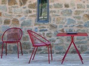 Chaises de jardin Aria avec table Rick