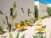 Mobilier outdoor, banc Star
