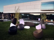 Mobilier d'extérieur lumineux Stone