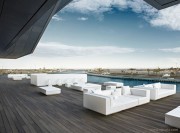 Mobilier outdoor Vela par Vondom