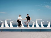 Table mange-debout et tabouret de bar Wing
