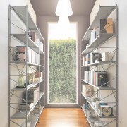 Rangement design Socrate acier