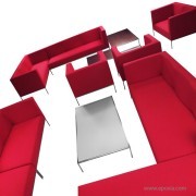 Table rectangulaire On / Off alu