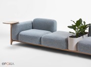 Grande modularité pour le canapé Sabot