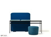 Cloison et mange-debout de la collection Snake