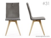 Chaises Moods #31,pieds bois