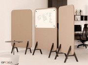 Cloisons Muro, avec option tableau blanc