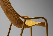 Détail finitions fauteuil Lounge Net par Nardi