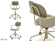 Chaise réglable en hauteur avec têtière New School